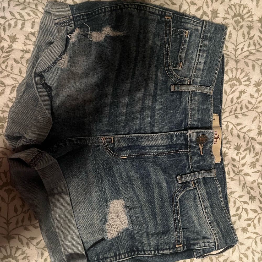 Hollister Denim Blue Women's Shorts